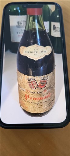 Vinos Rouge sec Grands Vins Des Gourmets 1969 Francia Borgoña Pommard AOC