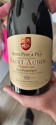 Бургундія Сен-Аюбен Premier Cru Roux Père & Fils Les Perrières 2018