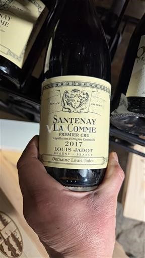 Вина Rouge sec Santenay La Comme Louis Jadot 2017 Франція Бургундія Сантене AOC Premier Cru