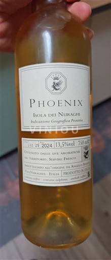 Вина Blanc sec Phoenix Angelis Angeli 2024 Італія Сардинія Не вказано DOC