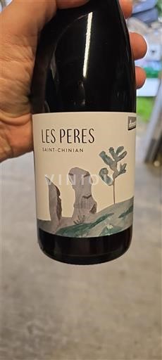 Вина Rouge sec Les peres La cote des peres 2023 Франція Лангедок Сен-Шиньян AOC