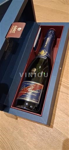 Ігристі вина Blanc brut Cuvée Sir Winston Churchill Pol Roger 2009 Франція Шампань Шампанське AOC