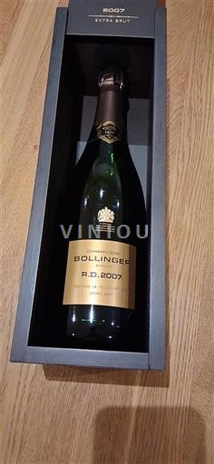 Champagne Bollinger R.D. 2007