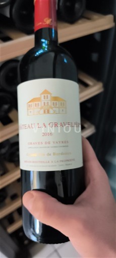 Bordéus Graves-de-vayres Château La Gravelette 2016