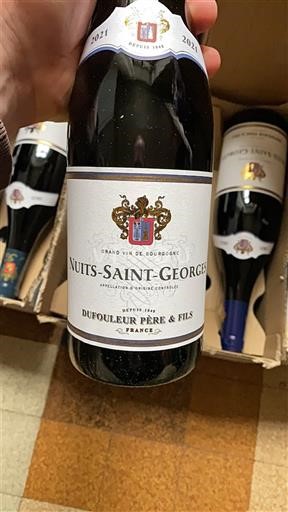 Вина Rouge sec Dufouleur Père & Fils 2021 Франція Бургундія Нюї-Сен-Жорж AOC