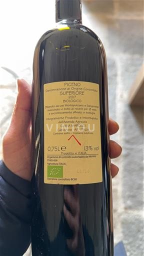 Marche Rosso Piceno Clarae Marcelli 2017