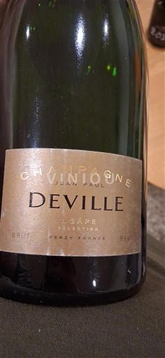 Champagne Jean Paul Deville Agape 2018