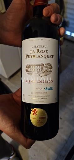 Бордо Сен-Емільйон Château La Rose Puyblanquet 2015