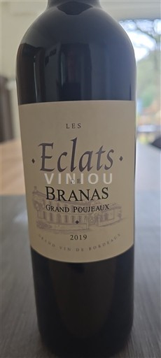 Бордо Муліс-ан-Медок Branas Grand Poujeaux Les Éclats 2019