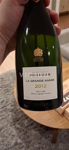 Шампань Шампанське Bollinger La Grande Année 2012