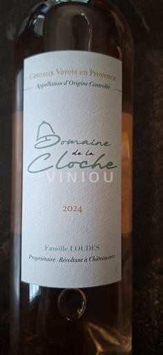 Вина Rosé sec Domaine La Cloche 2024 Франція Прованс Кото Варо у Провансі AOC
