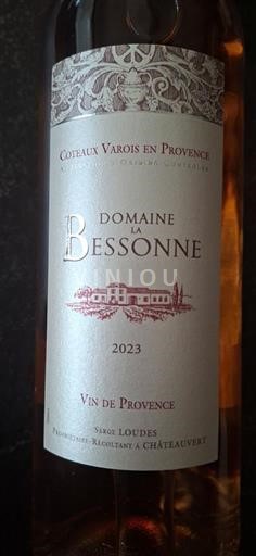 Вина Rosé sec Domaine La Bessonne 2023 Франція Прованс Кото Варо у Провансі AOC