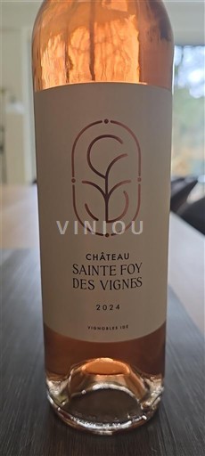 Weine Rosé sec Château Sainte Foy des Vignes 2024 Frankreich Südwestfrankreich Bergerac AOC