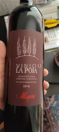 Venetia Nespecificat Allegrini La Poja 2016