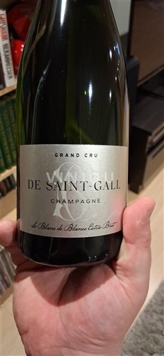 Champagne Grand Cru De Saint-Gall Le Blanc de Blancs Extra-Brut Senza annata