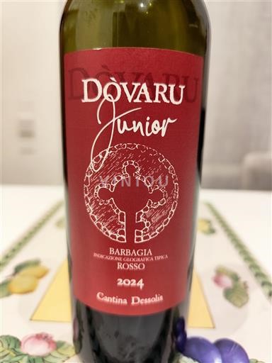 Sardinia Arborea Cantina Dessolis Dòvaru Junior 2024