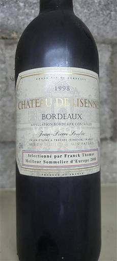 Bordeaux Château Lisennes 1998