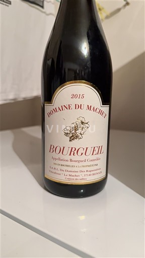Thung lũng sông Loire Bourgueil Domaine Machet 2015