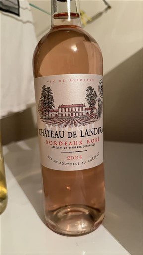 Бордо Бордо рожеве Château Landiras 2024