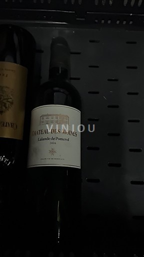 Bordeaux Lalande-de-Pomerol Château des Moines 2016