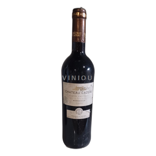 Bordeaux Nespecifikováno Château Cazeau Prestige 2006