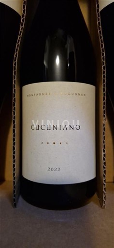 Languedoc Minervois Montagné Cucunran Cucuniano 2022