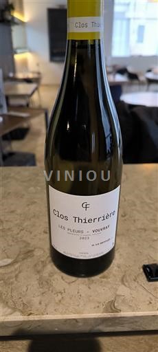 Vale do Loire Vouvray Clos Thierrière Les Fleurs 2023