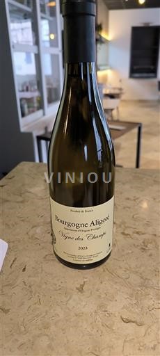 Вина Blanc sec Vigne des Champs 2023 Франція Бургундія Бургундія-Аліґоте AOC