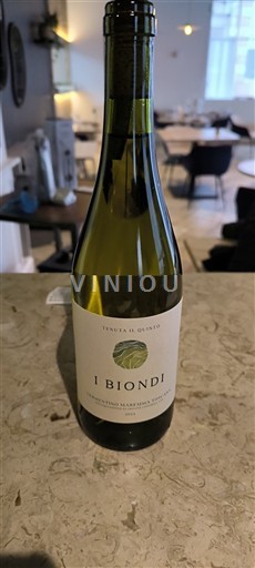 Вина Blanc sec I Biondi Tenuta Il Quinto 2021 Італія Тоскана Не вказано DOC