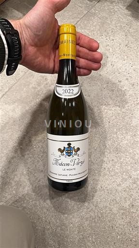 Вина Blanc sec Le Monte Domaine Leflaive 2022 Франція Бургундія Макон та макон-віллаж AOC