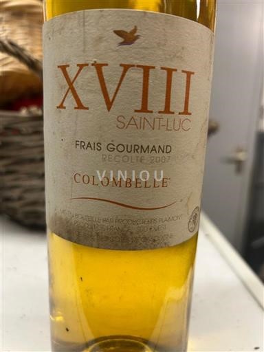 Південний Захід Кот-де-Гасконь Colombelle XVIII Saint Luc 2007