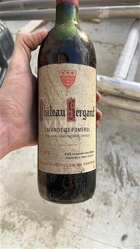 Bordeaux Lalande-de-Pomerol Château Sergant 1979