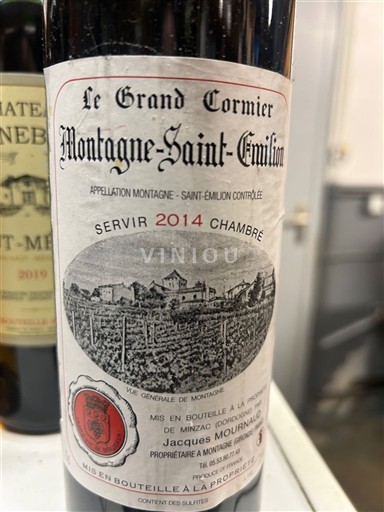 Bordeaux Montagne-Saint-Émilion Le Grand Cormier 2014