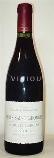 Bourgondië Nuits-saint-georges Premier Cru 1er Cru Les Murgers 2001