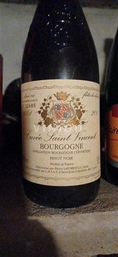 Бургундія L. Tramier & Fils Saint Vincent 2001
