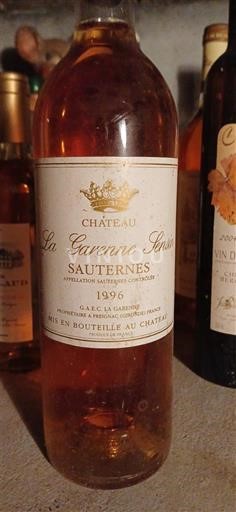 Бордо Сотерн Château La Garenne Sensin 1996
