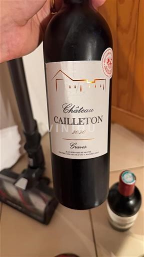 Bordeaux Graves Château Cailleton 2020