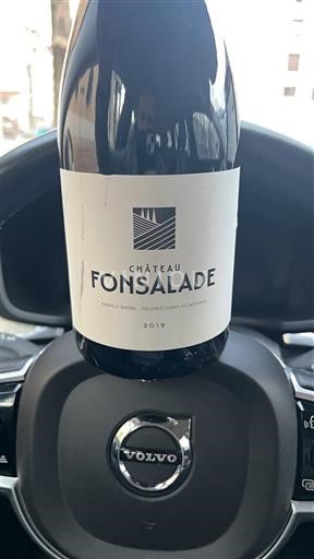 Вина Rouge sec Grande cuvée Château Fonsalade 2019 Франція Лангедок Сен-Шиньян AOC