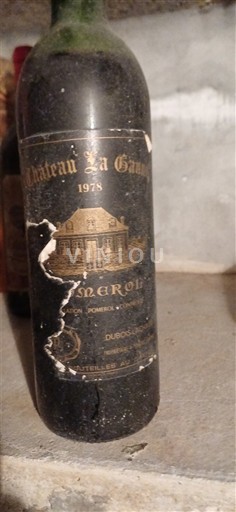 Бордо Помероль Château La Ganne 1975