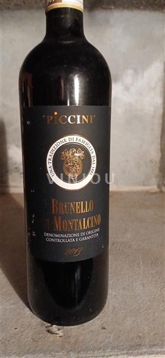 Вина Rouge sec Piccini 2013 Італія Тоскана Брунелло ді Монтальчино DOC