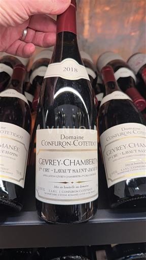 Вина Rouge sec 1er Cru - Lavaut Saint-Jacques Domaine Confuron-Cotetidot 2018 Франція Бургундія Gevrey-Chambertin AOC Premier Cru