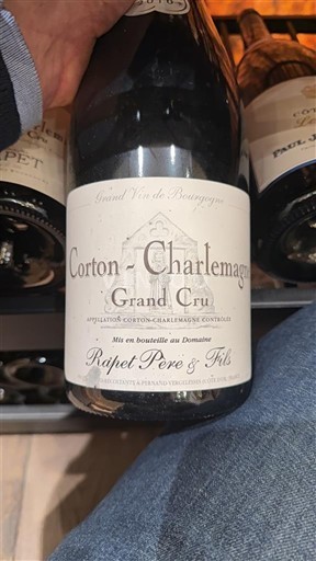 Wines Blanc sec Rapet Père & Fils Non millésimé France Burgundy Corton-Charlemagne AOC Grand Cru