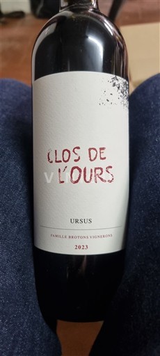 Provence Côtes de Provence Clos de l'Ours Ursus 2023