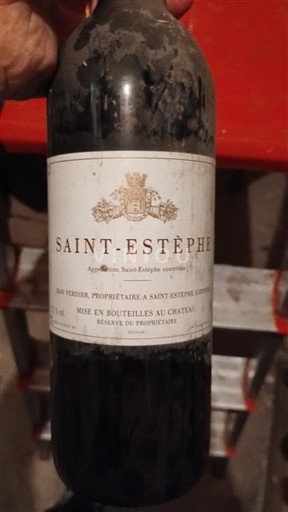 Bordéus Saint-Estèphe Jean Vidouze Réserve du Propriétaire 2019