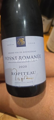 Borgoña Vosne-romanée Ropiteau 2020