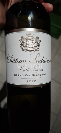 Vinos Blanc sec Vieilles Vignes Château Suduiraut 2022 Francia Burdeos Bordeaux AOC