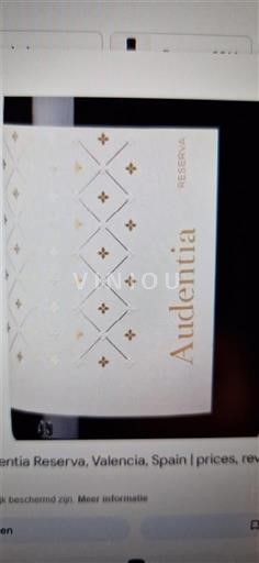 Valencijska skupnost Valencija Audentia Reserva 2017