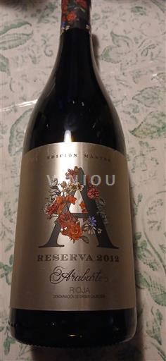 La Rioja Rioja Ardarte Edición Master Reserva 2012