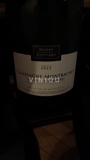 Borgogna Chassagne-Montrachet Premier Cru Morey Coffinet 1er Cru La Romanée 2022