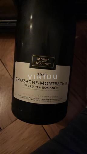 Borgogna Chassagne-Montrachet Premier Cru Morey Coffinet 1er Cru La Romanée 2023